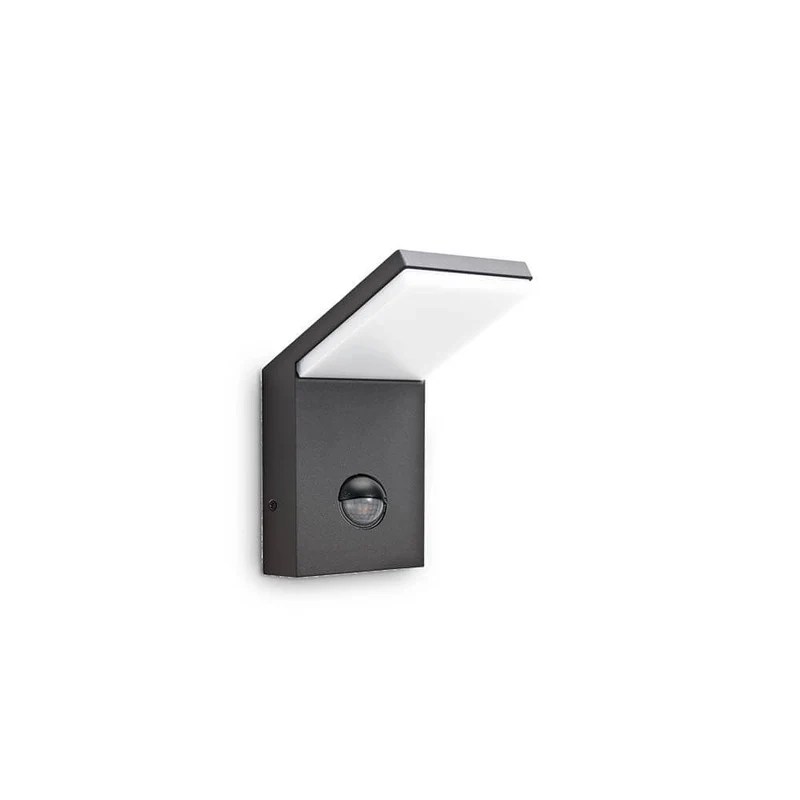 LED Wandlampe Style Sensor IP54 Anthrazit