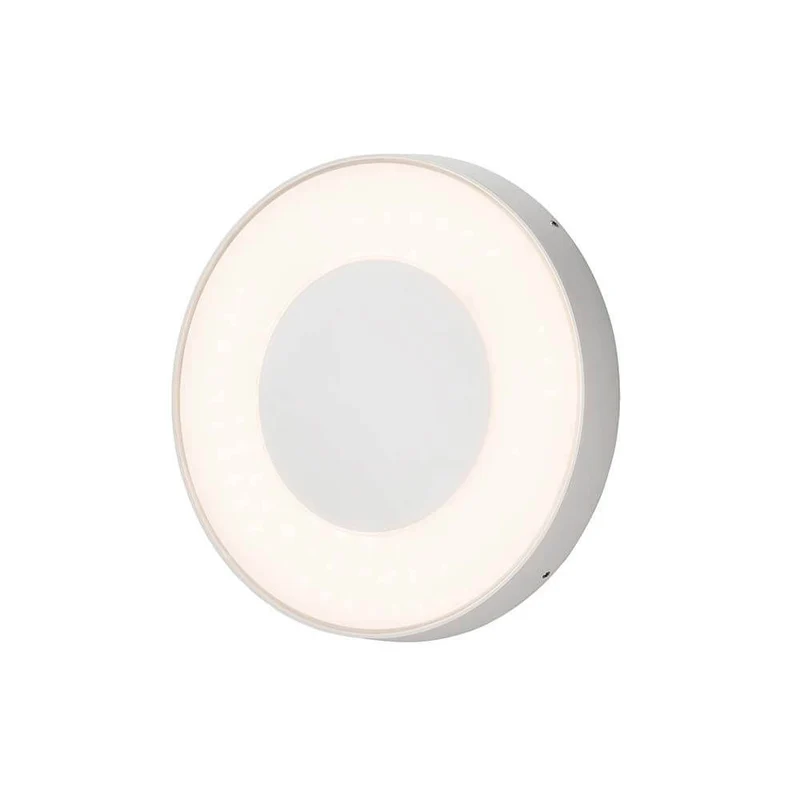 Carrara LED Außenwand- & Deckenlampe Ø 27cm CCT Weiß