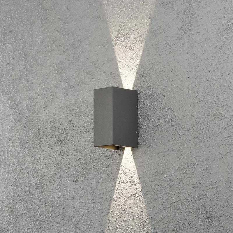 LED Außen-Wandlampe Cremona verstellbarer Lichtaustritt Anthrazit