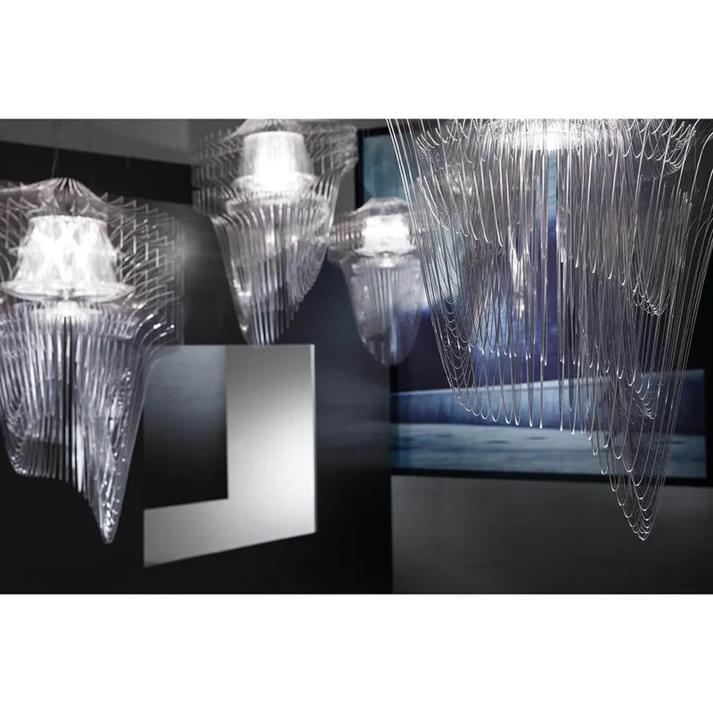 Slamp LED Hängeleuchte Aria Small 3500lm 2700K Transparent