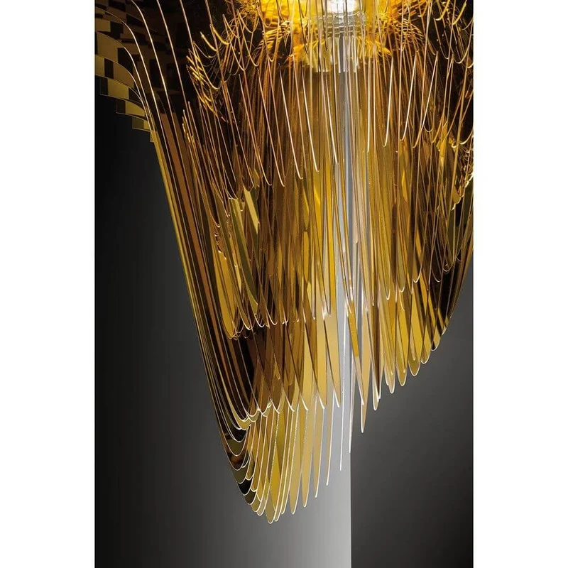 Slamp LED Pendelleuchte Aria Small 3500lm 2700K Gold