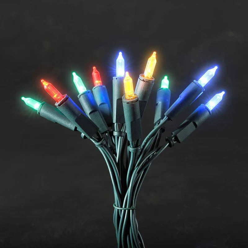 LED Minilichterkette 35 bunte Dioden