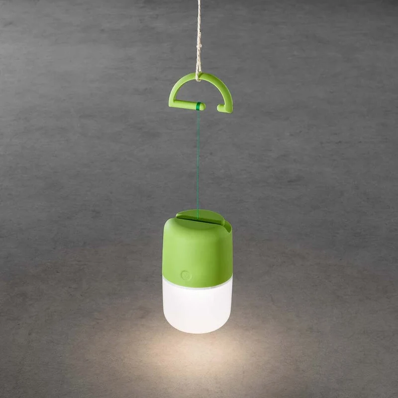 Assisi Solar LED Leuchte zum Hängen oder Hinstellen Grün
