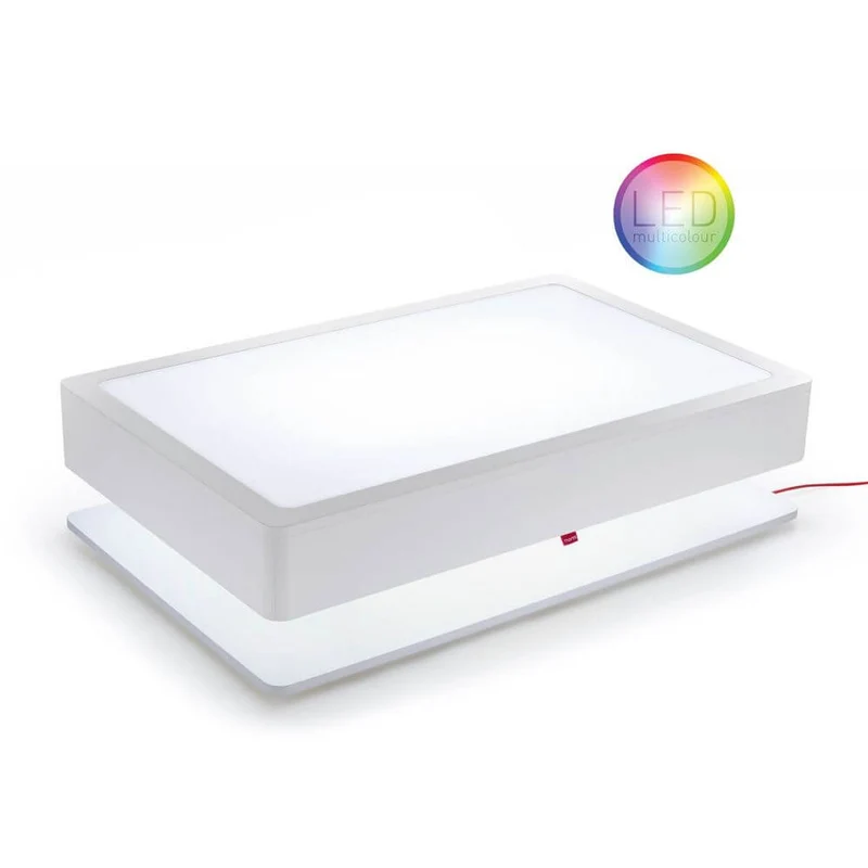 Moree Ora Home LED Couchtisch Pro Weiß
