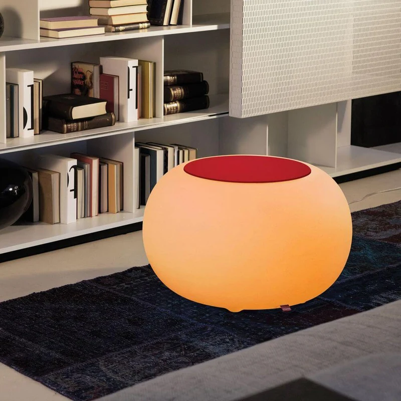 Moree Outdoor LED Tisch oder Hocker Bubble