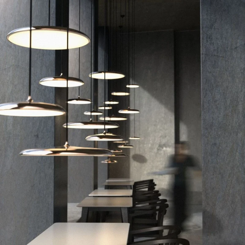 Artist 25 LED Pendelleuchte Grau