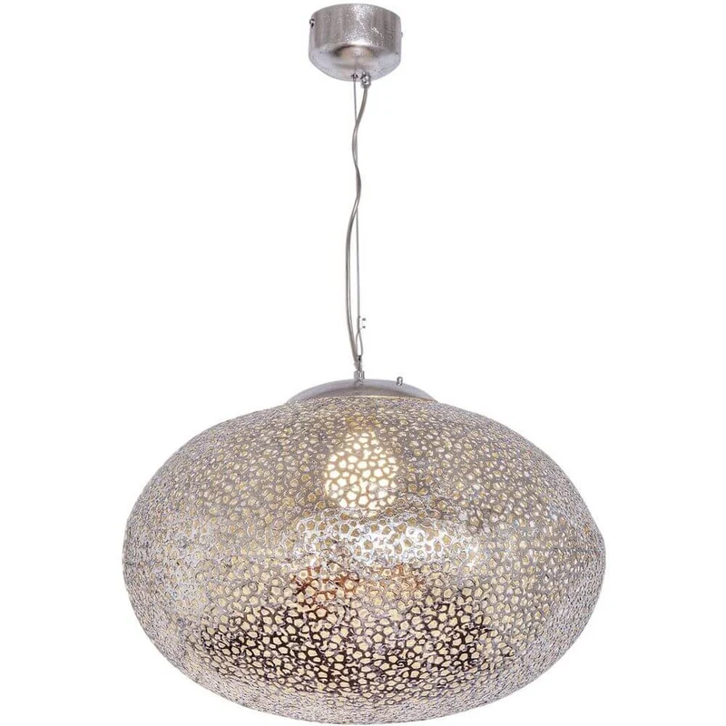 Hängeleuchte Utopistico Eisen Silber