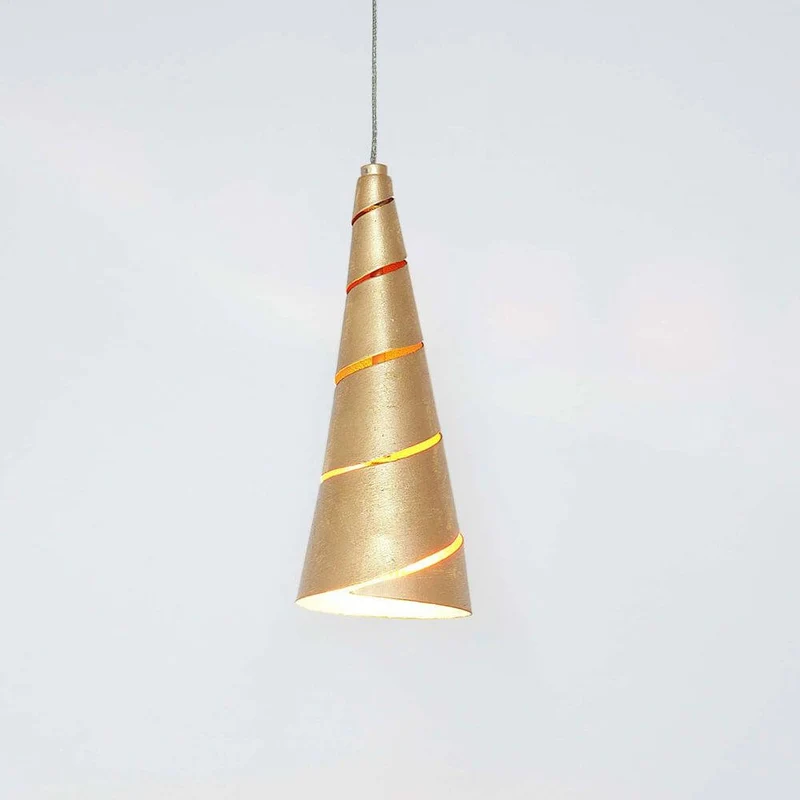 Pendelleuchte Innovazione Eisen Gold