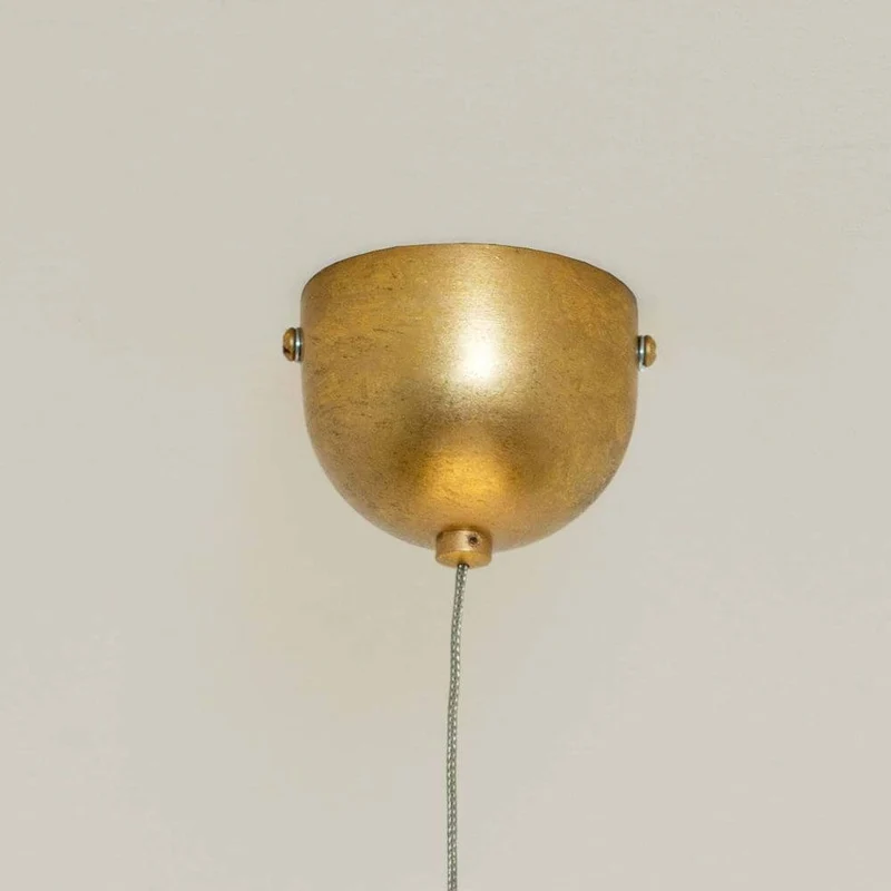 Pendelleuchte Lily Piccolo Eisen Gold