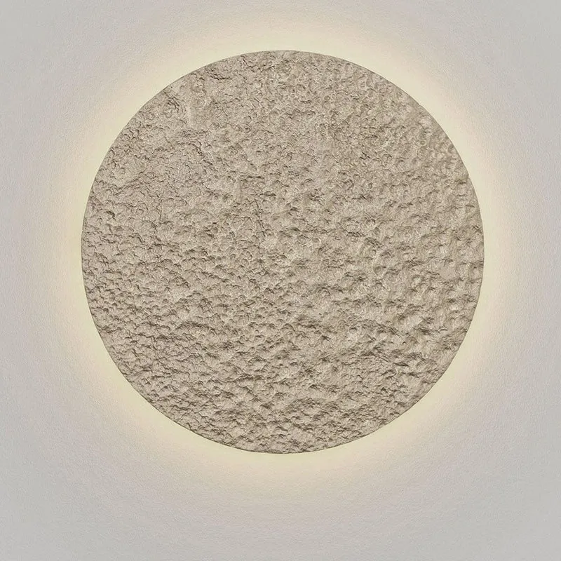 Wandleuchte Meteor Eisen Silber
