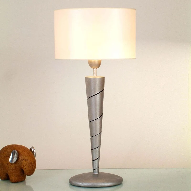 Tischleuchte Innovazione Eisen Silber
