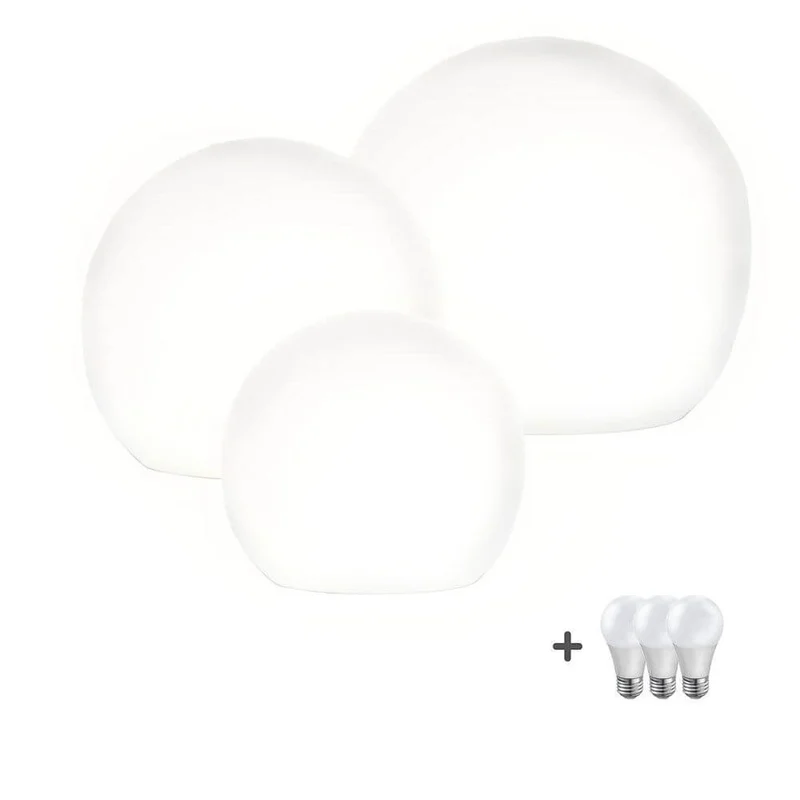 s.luce Globe Set Garten Kugelleuchten