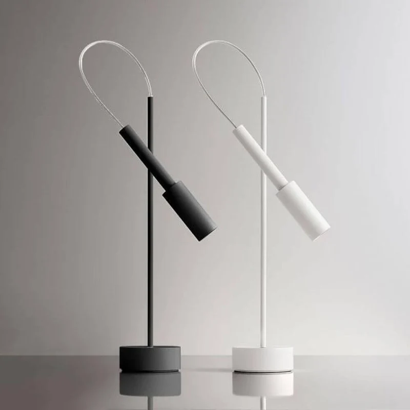 Panzeri Tubino Plus LED-Tischlampe mit Dimmer