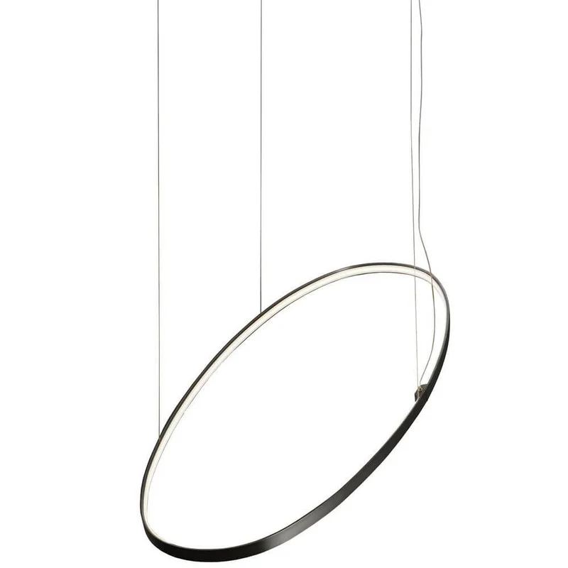 Panzeri Zero Ellipse LED Pendelleuchte oval