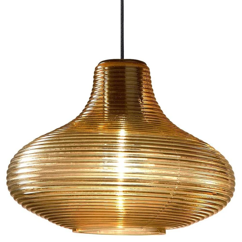 Panzeri Emma Pendellampe mit Retro Glas