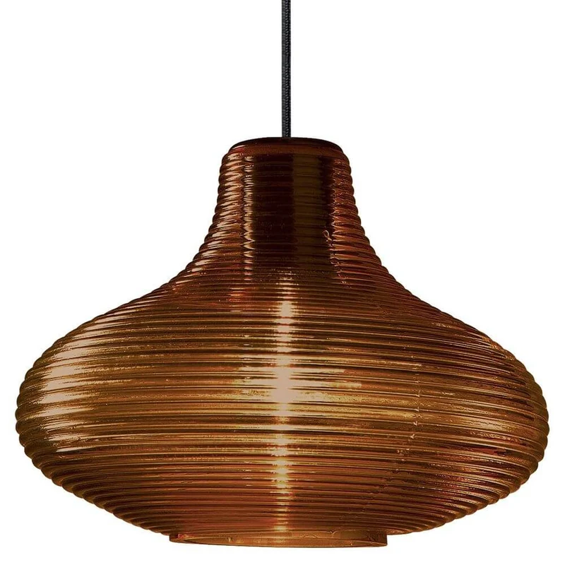 Panzeri Emma Pendellampe mit Retro Glas