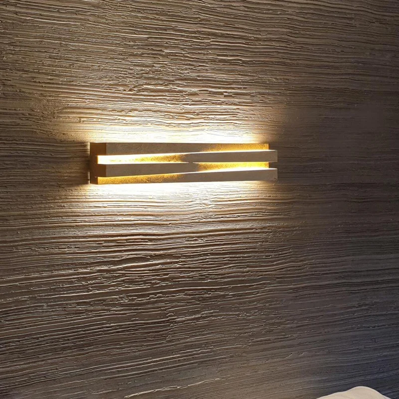 Panzeri Cross LED Wandlampe indirekt und direkt