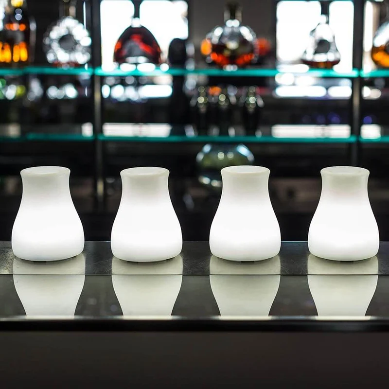 Akku LED-Tischvase Olio mit App-Steuerung