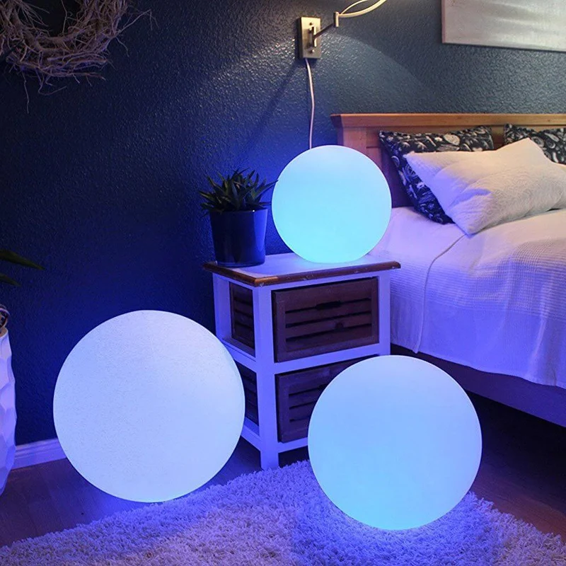 Akku LED-Kugellampe Globe 50cm mit App-Steuerung
