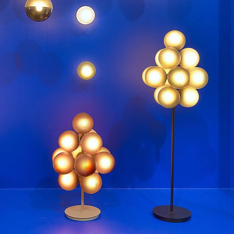 Pulpo LED Tischlampe Stellar Grape Small 13-flammig