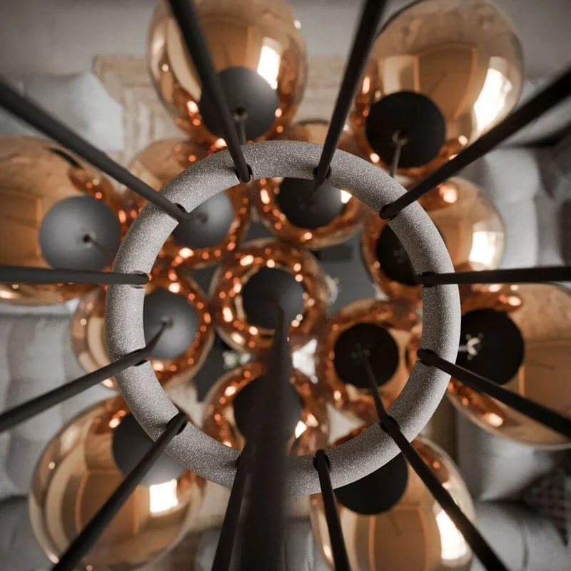 s.luce Combinizer Ring für mehrflammige Cluster-Pendelleuchten