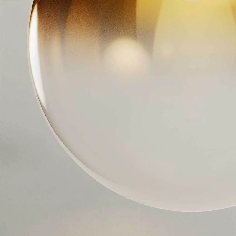 s.luce Dreibein-Stehleuchte Orb Tripod 160cm mit Glaskugel