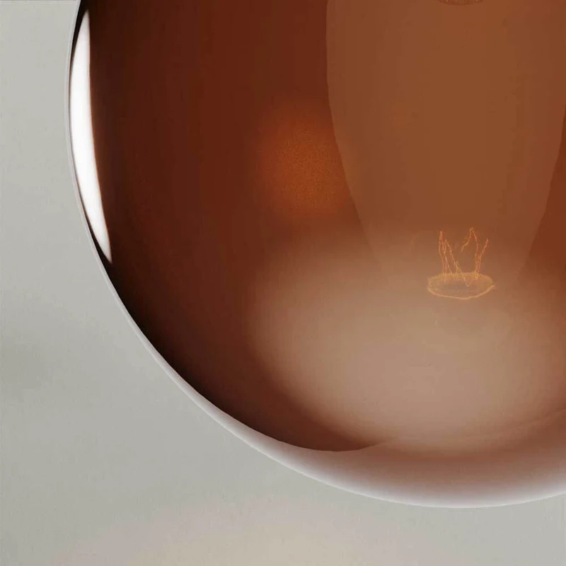 s.luce Dreibein-Stehleuchte Orb Tripod 160cm mit Glaskugel