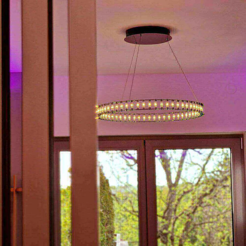 s.luce Atom Ring LED-Hängelampe Dimmbar