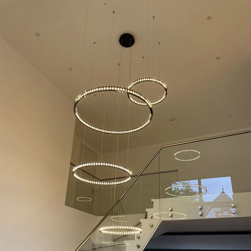 s.luce Atom Ring LED-Hängelampe Dimmbar