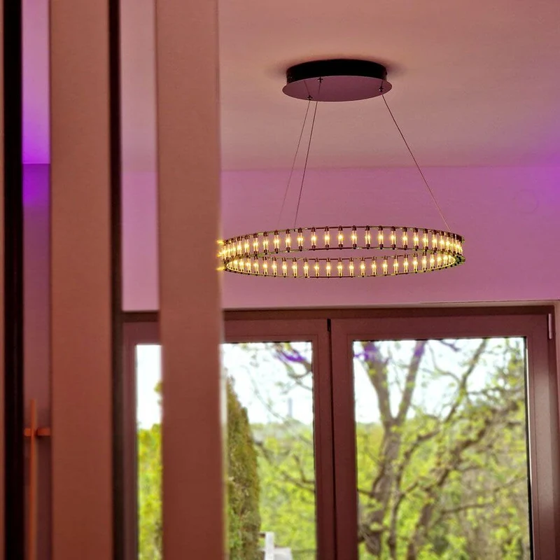 s.luce Atom Ring LED-Hängelampe Dimmbar
