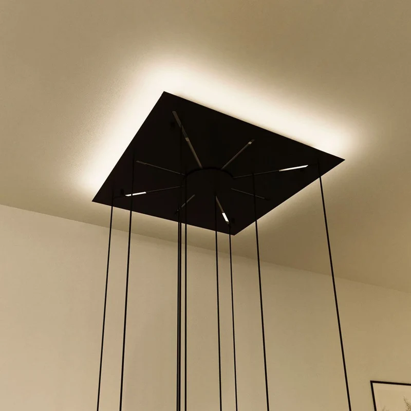 s.luce Modular 80 XL Mehrfach Hängeleuchten-Baldachin