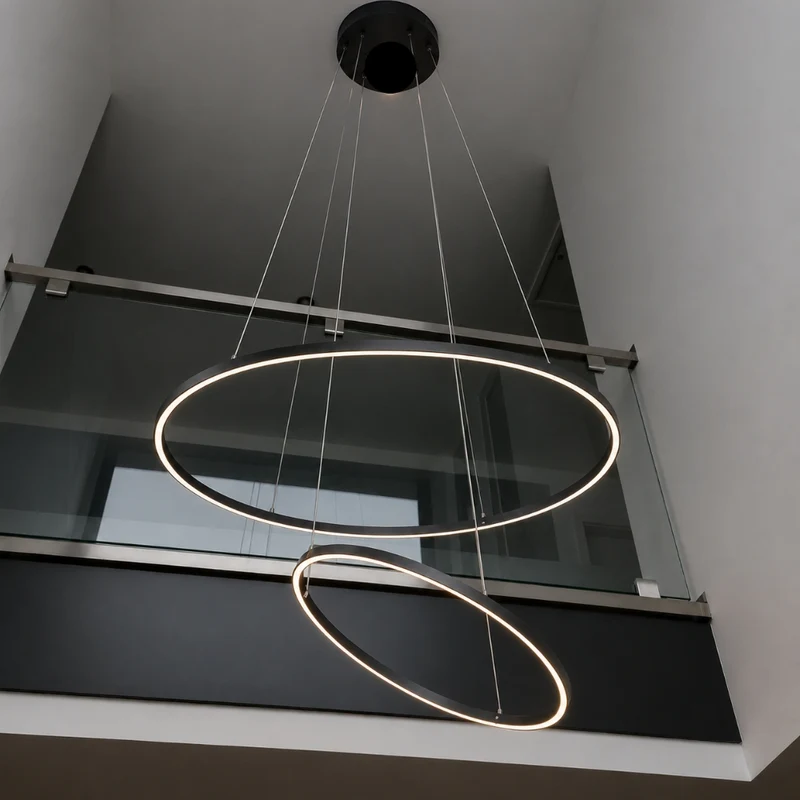 s.luce LED Ring Pendellampe Ø 100cm