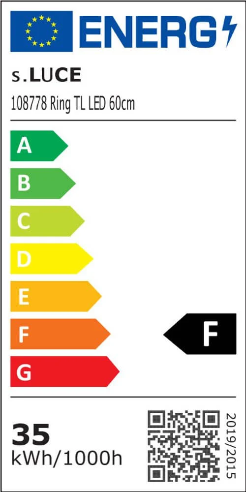 s.luce LED Ring Hängeleuchte Ø 60cm