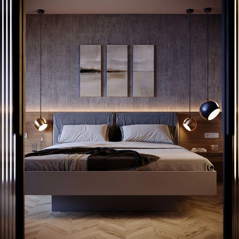 s.luce Ball Metall Pendelleuchte mit drehbarem tauschbaren Schirm