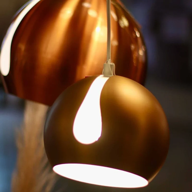 s.luce Ball Esszimmerlampe 1-Phasen-Schiene Endeinspeiser Ø 20cm