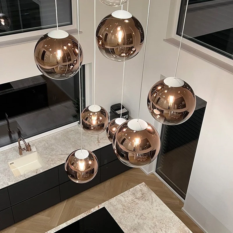 s.luce Orb Glaskugel Galerieleuchte 5m Abhängung