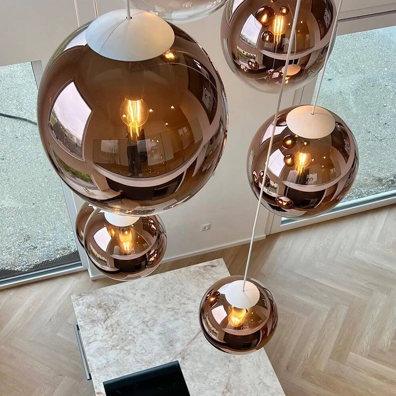s.luce Orb Glaskugel Galerieleuchte 5m Abhängung