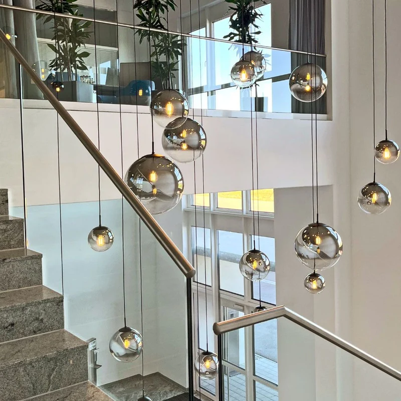 s.luce Orb Glaskugel Hängeleuchte