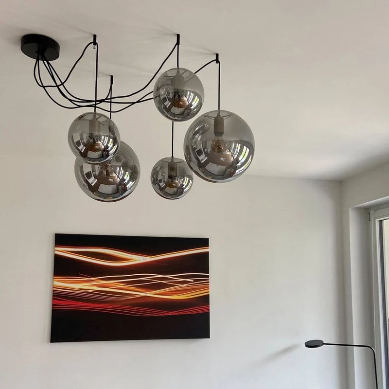 s.luce Modular Mehrfach-Baldachin 1-6 Ausgänge Ø 15cm
