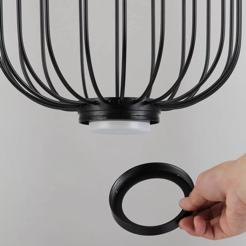 s.luce Rooms M direkt & indirekte Gitter-Pendelleuchte Ø30cm