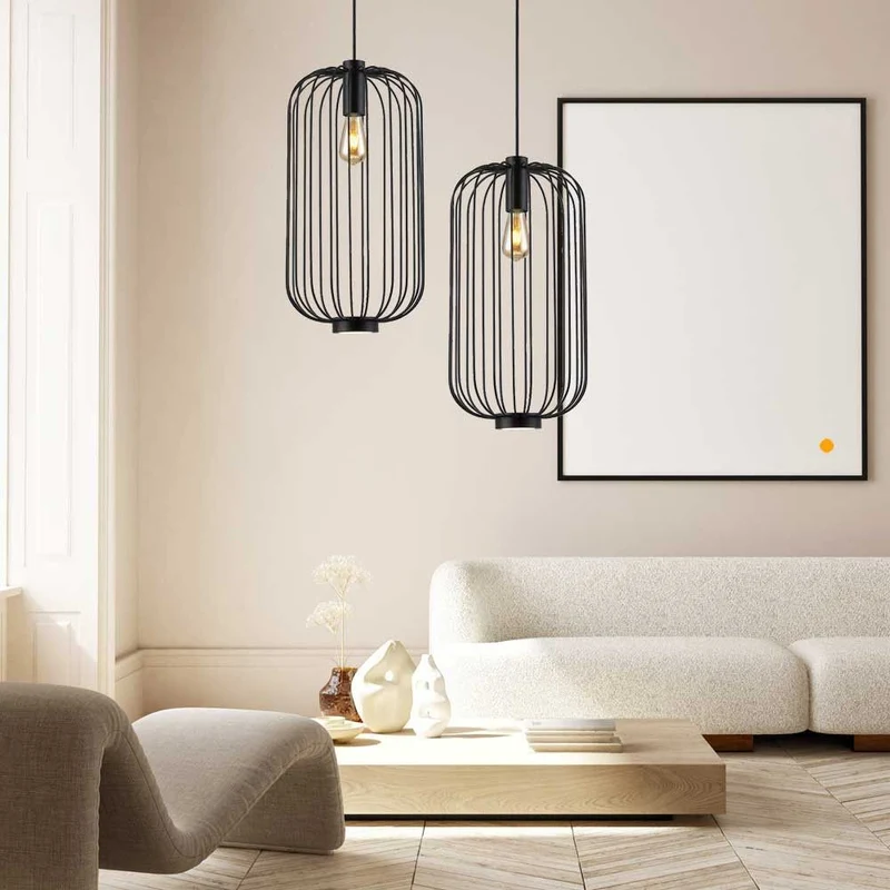 s.luce Rooms M direkt & indirekte Gitter-Pendelleuchte Ø30cm
