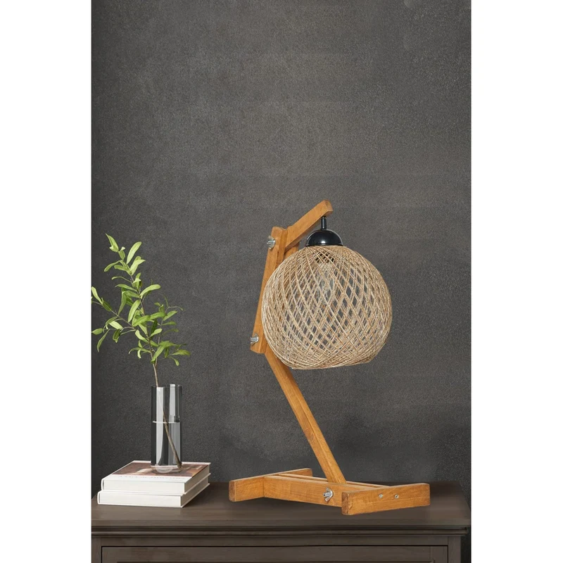 Lampe Sur Pied Bois