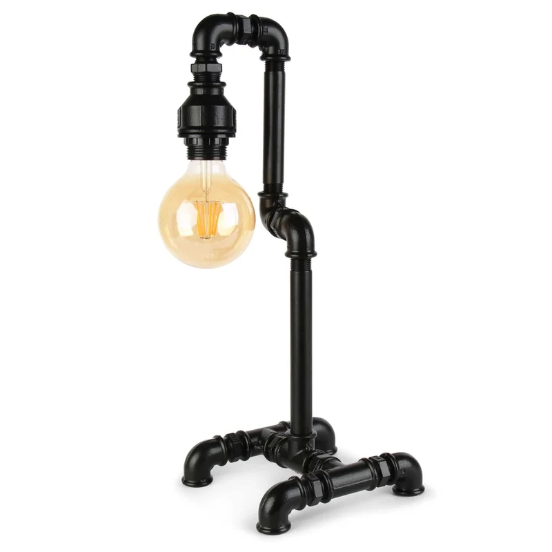 Lampe A Poser Industrielle Vintage