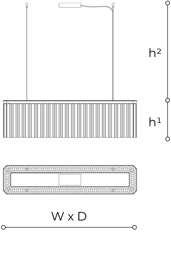 Luminaire Ilot