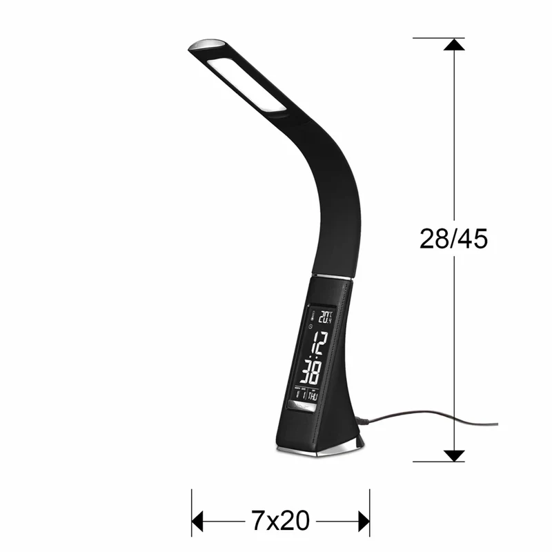 Lampe Bureau Horloge A Poser Design