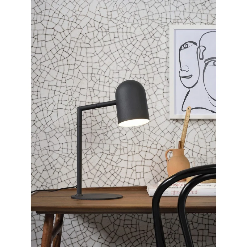Lampe De Table Metal Noir
