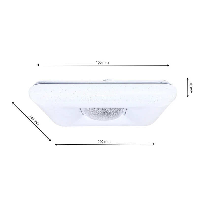 Carré Plafonnier Led