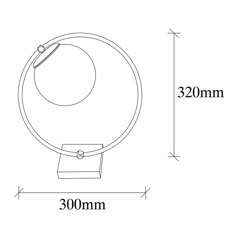 Lampe Cercle