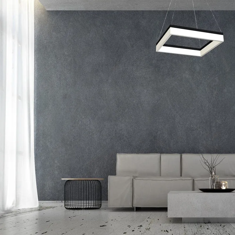 Luminaire Carré Suspendu