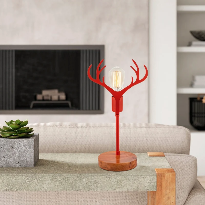 Lampe Bureau Rouge